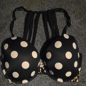 Polka Dot Strappy Bra
